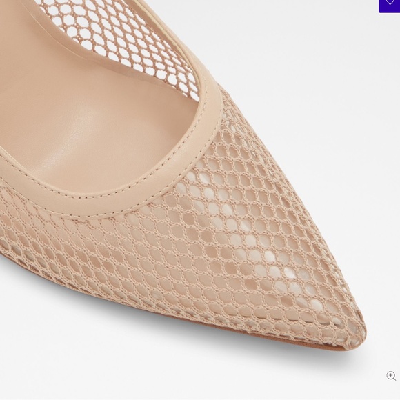 ALDO Monaco mesh pump Bone nude cream 9 - Picture 4 of 14